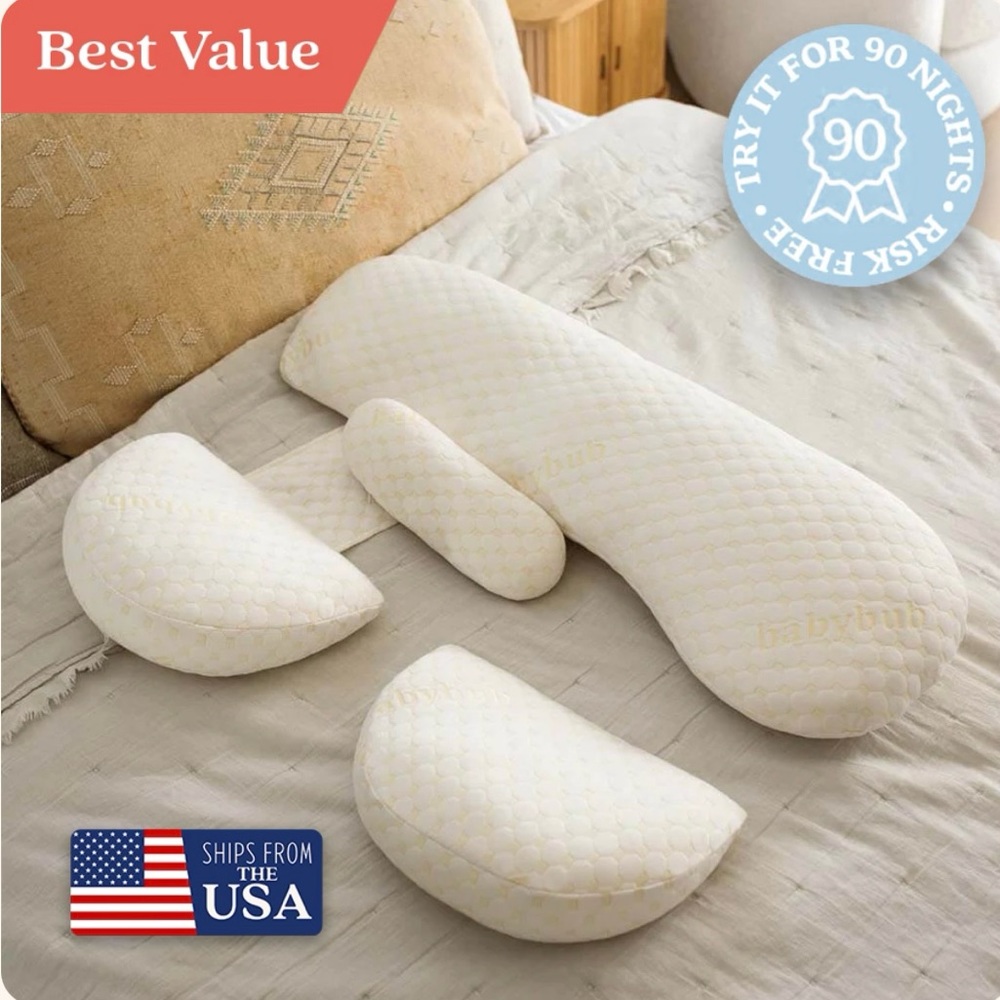 Baby Bub Blissful Sleep Bundle - Maternity Pillow & Full Body Attachment